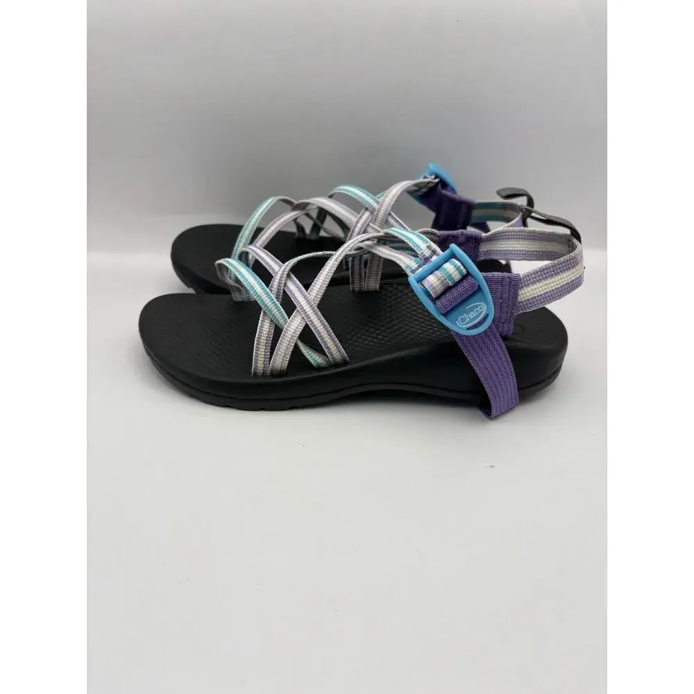 Chacos ZX/1 Ecotread Blue And Purple Sandals Kids Size 5